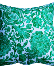 Green Batik Outdoor Cushion Bungalow Living
